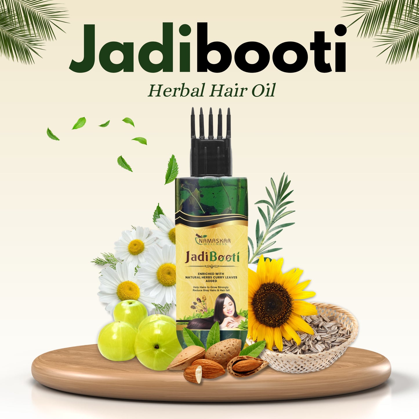 Jadibooti herbal hair oil