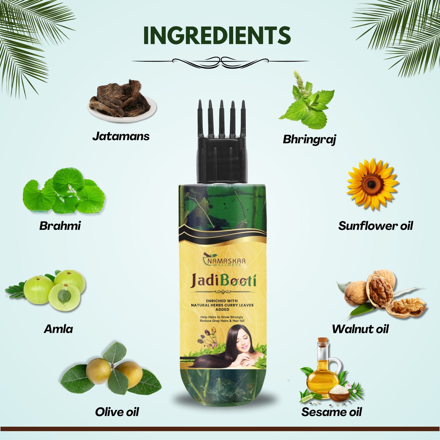 Jadibooti herbal hair oil